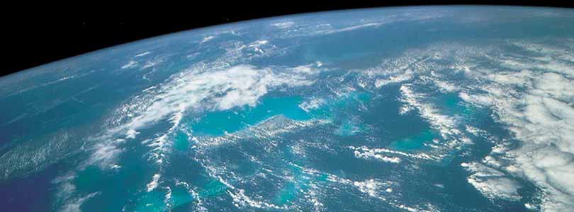 Earth seen from space