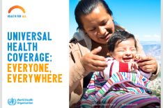Motive of "Universal Health Coverage" campaign 2018