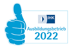 Daumen hoch - Ausbildungsbetrieb 2022