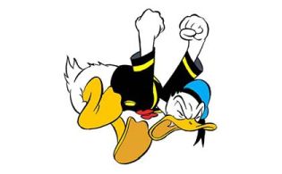 wütender Donald Duck