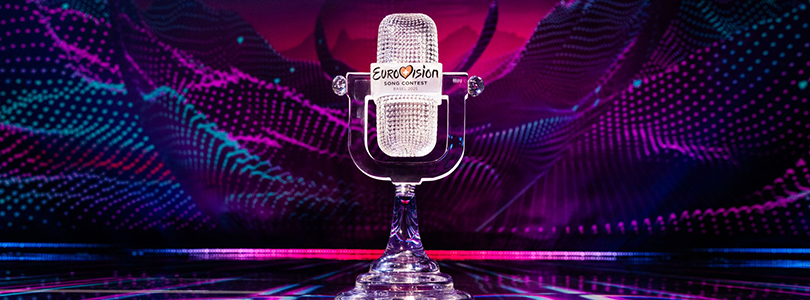 ESC-Pokal mit Logo
