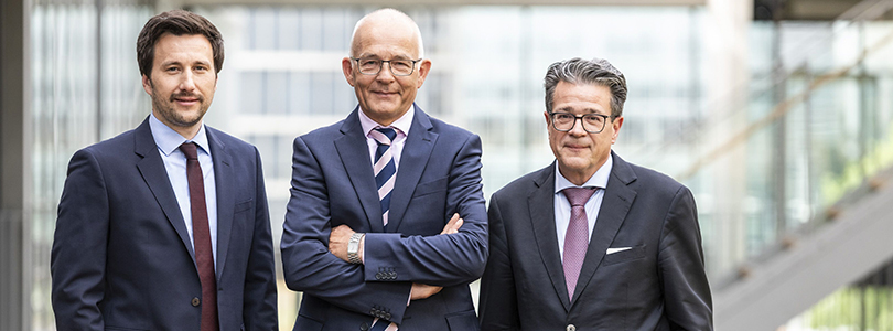 Dr.-Ing. Claus Jessen, PD Dr. med. Tobias Bingold und Christoph Hüßtege